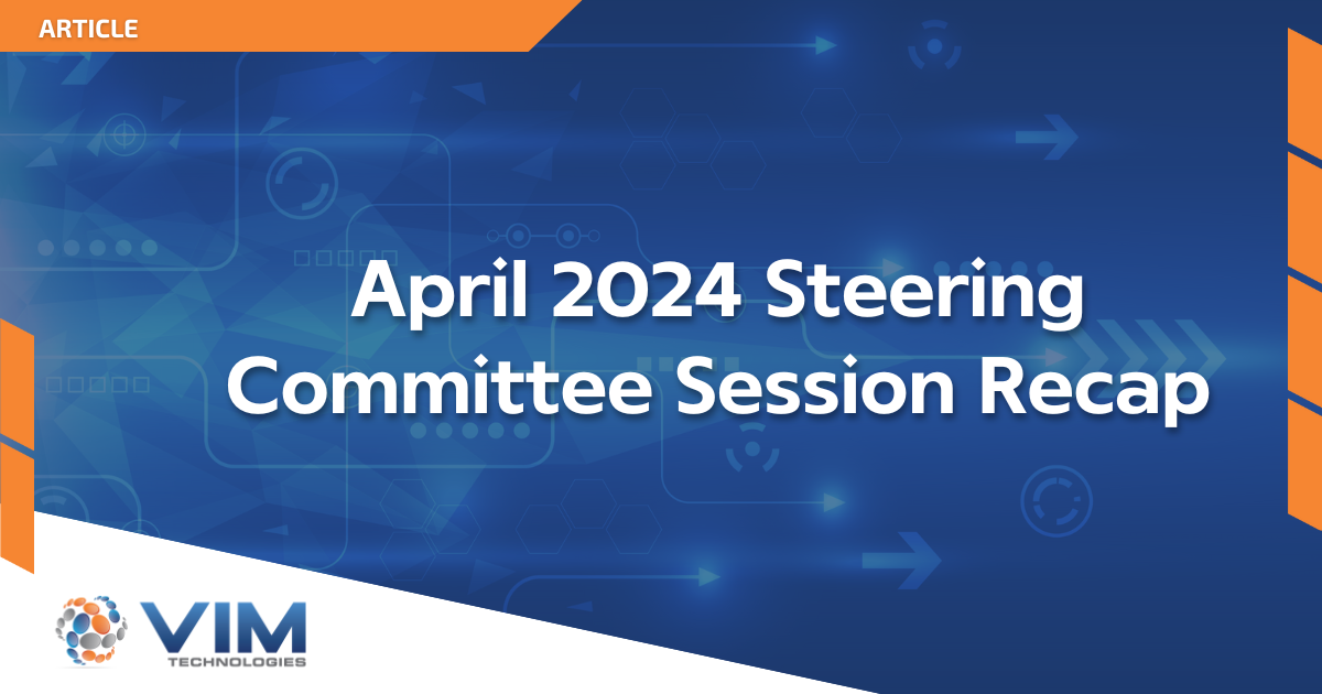 April 2024 Steering Committee Session Recap